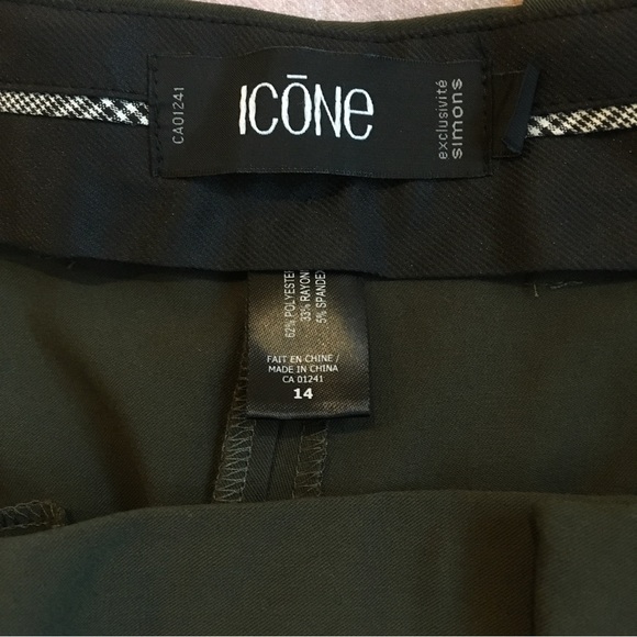 Deep Forest Green Trouser Size 14 - Picture 4 of 5